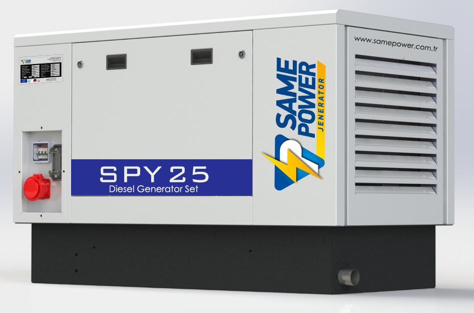 spy25 dizel jeneratör seti
